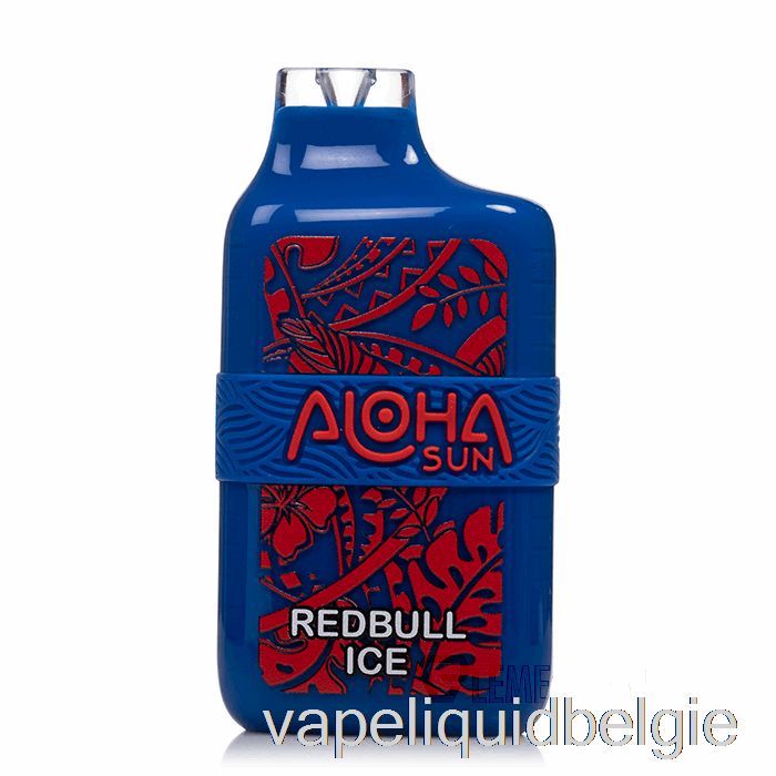 Vape-vloeistof Aloha Sun 7000 Wegwerp Red Bull-ijs